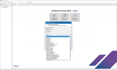 VMware Workstation Pro 25H2